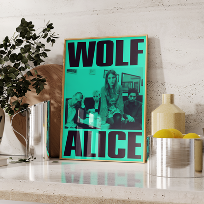 Wolf Alice Band Poster UK