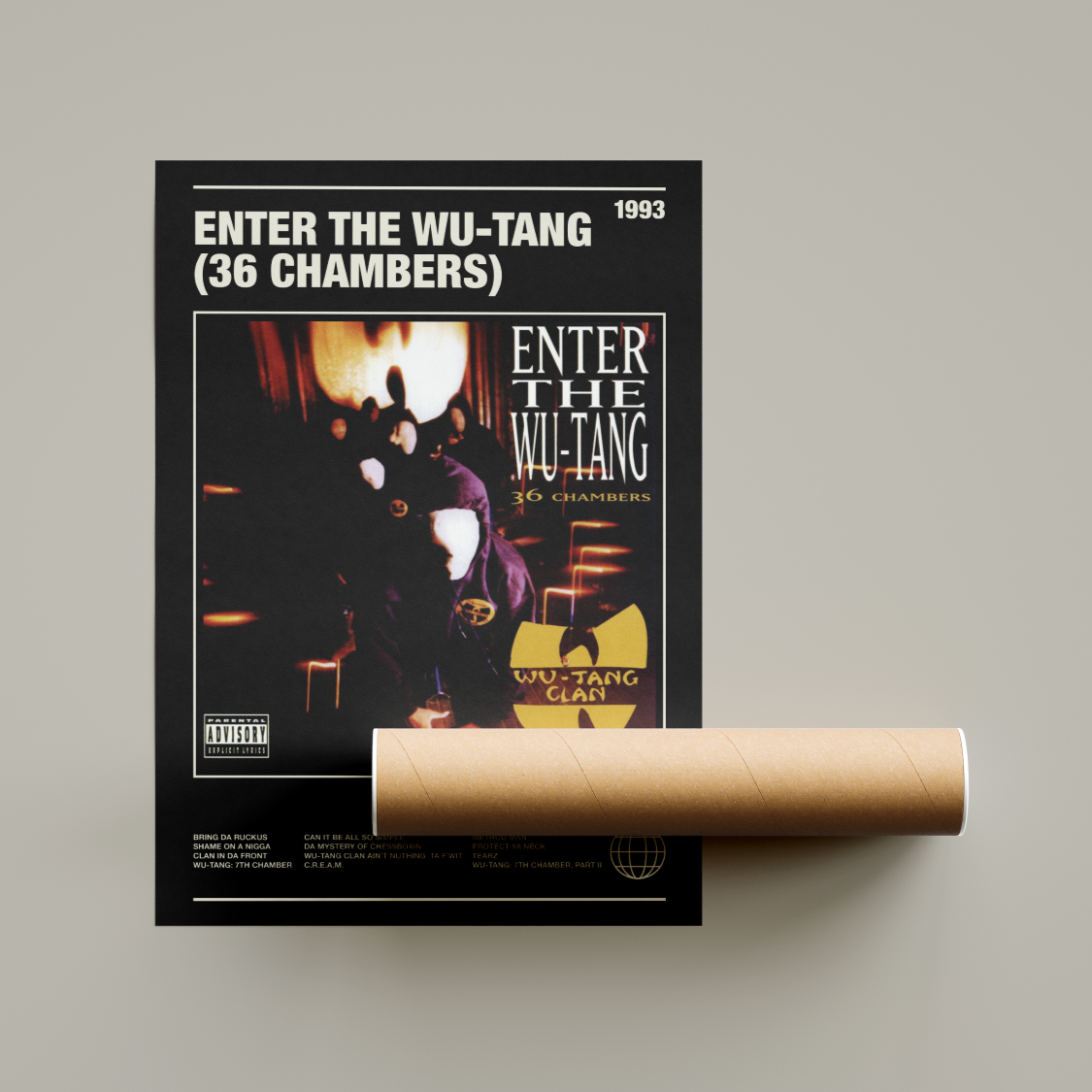 Wu-Tang Clan Album Poster