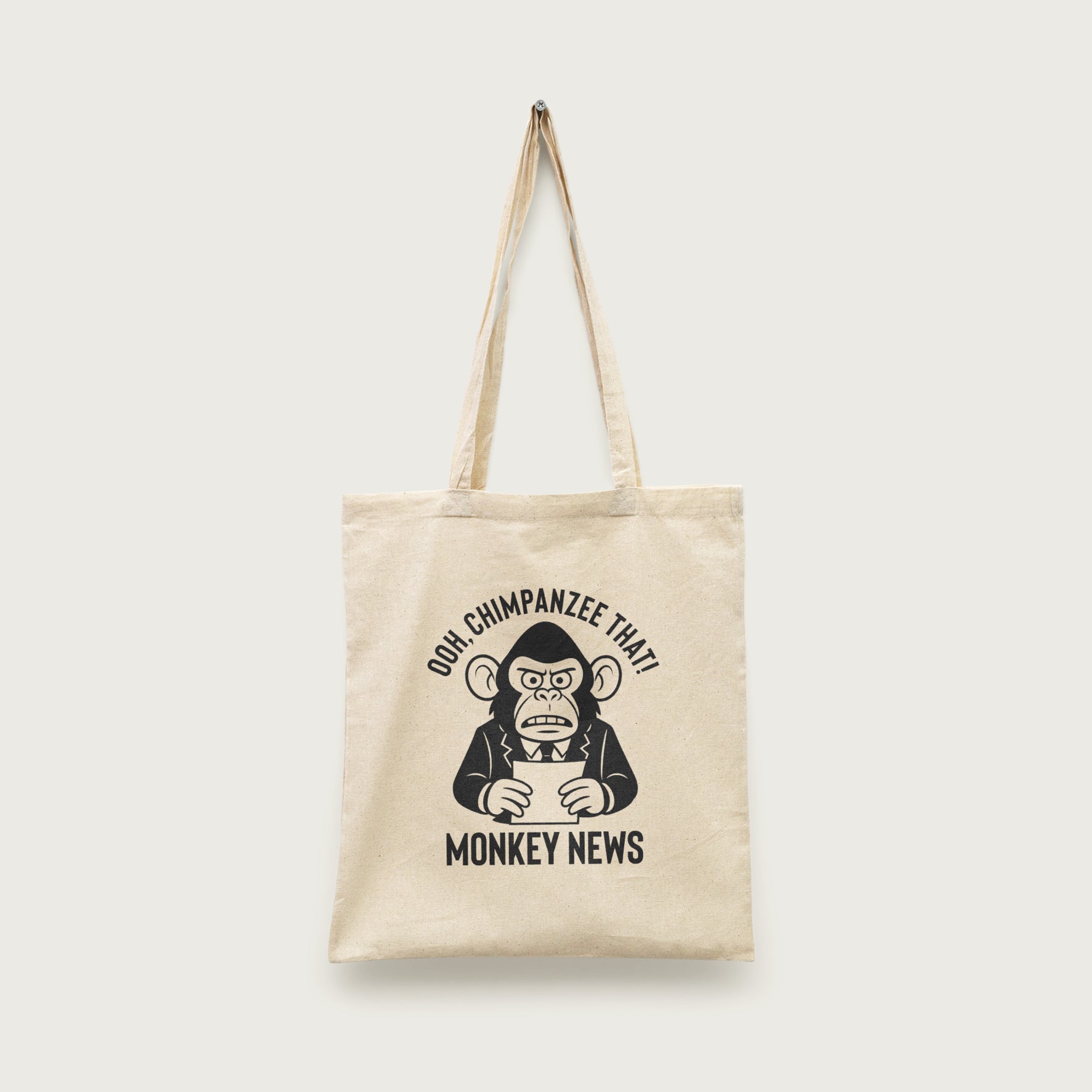 XFM Monkey News Tote Bag